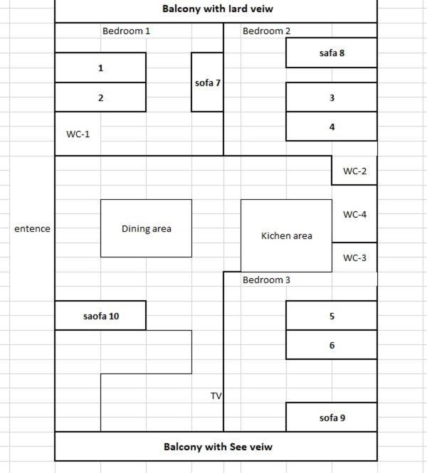 באטומי See View Apartment Magnolia 206 מראה חיצוני תמונה